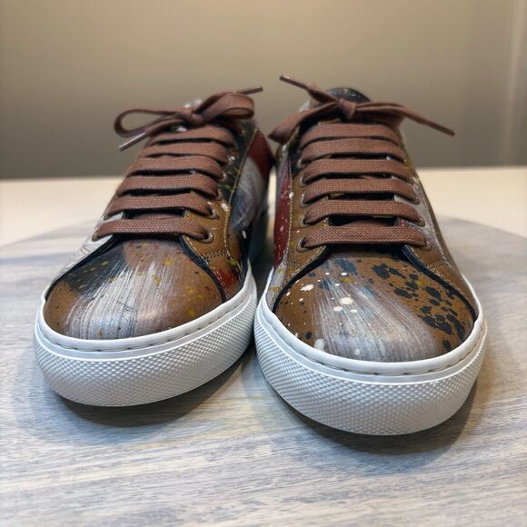 Dooney & Bourke Florentine Dipinta Limited Edition Leather Sneakers US Size 7 - Picture 5 of 10